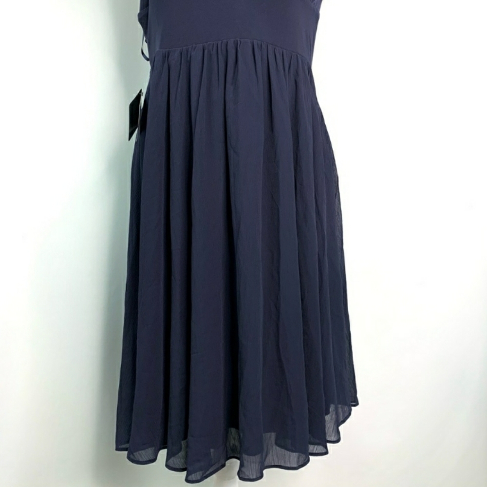 White House Black Market Navy Dress NOT NWT - Picture 2 of 9